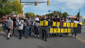 Taking the streets, Black Lives Matter protestors voice their opinion. The police shooting in Charlotte created controversy within the Charlotte community, resulting in public demonstrations.