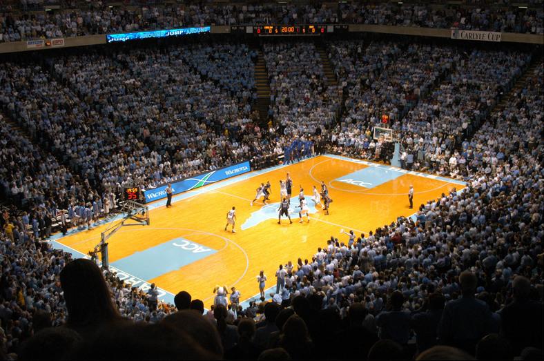 Renewing one of the longest rivalries in college basketball, North Carolina and Duke prepare to battle it out on the court. Usually a matchup between top ranked teams, the UNC and Duke rivalry exemplifies the high level of competition in the ACC.