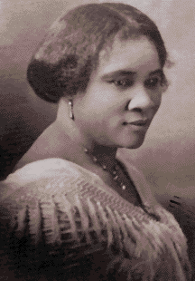 Making millions while advancing the culture of black hair, Madame CJ Walker left her footprint on the world. She became the first female self-made millionaire in America.