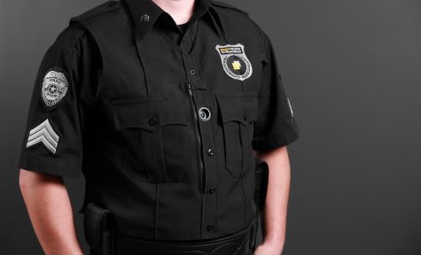 As seen in the center of his chest, these body cameras are being enforced in major police departments across the nation. The ultimate goal of these cameras is to build trust and provide accountability for officers and the people they encounter.