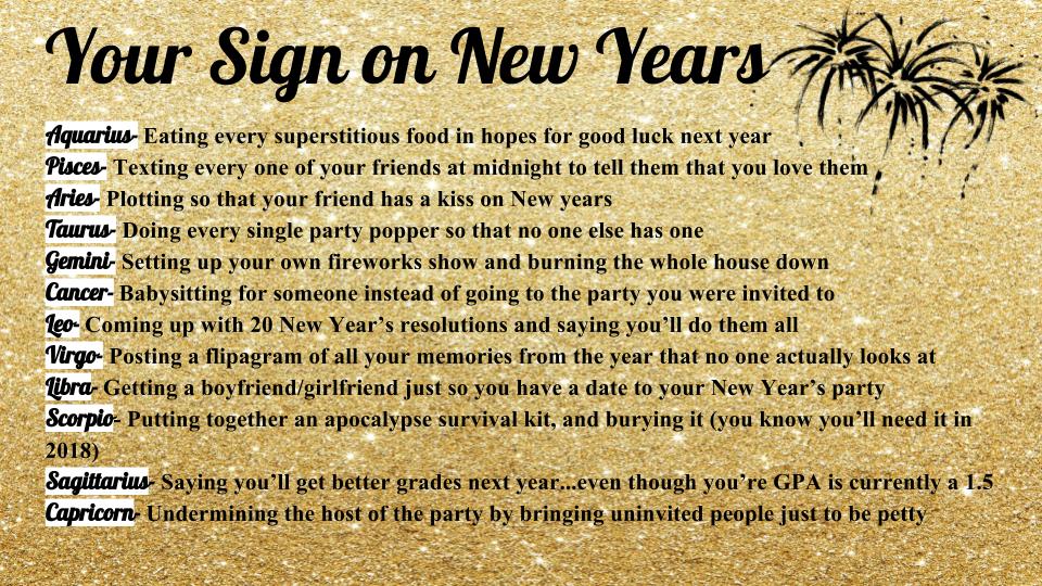 Your Sign on New Year’s Eve – Cat Talk