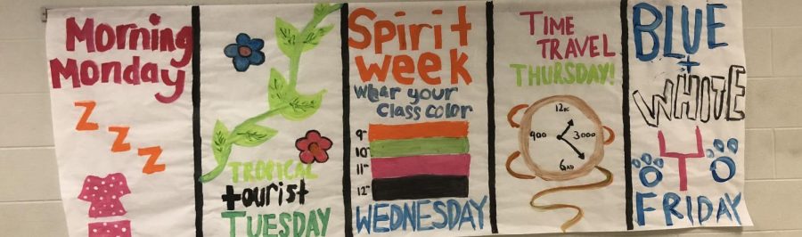 Hanging around the school, posters will help you to remember which day each outfit should be worn. Spirit Week only happens once a year, so make sure to participate! 
