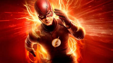 Barry Allen running to protect his city. Hell always make sure he gets there in a flash. 