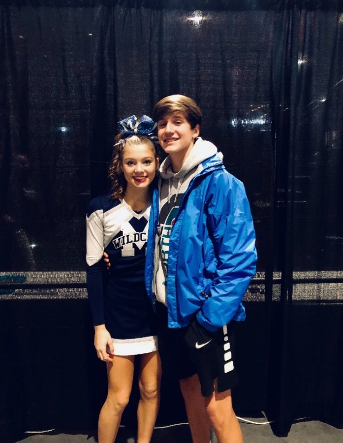 Despite cheer and other extracurriculars, Josie Mosler and Collin Sykes find time for each other, all while balancing schoolwork. They have earned the “cute couple” status and are determined to cherish the three years they have left together at Millbrook!