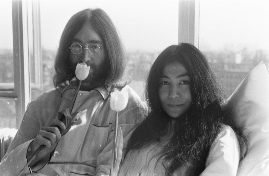 Protesting for peace, John and his second wife, Yoko Ono, stay in bed all day. This is one of John Lennon’s urges for peace; his ideals and views still have a lasting impact on people and culture today.  