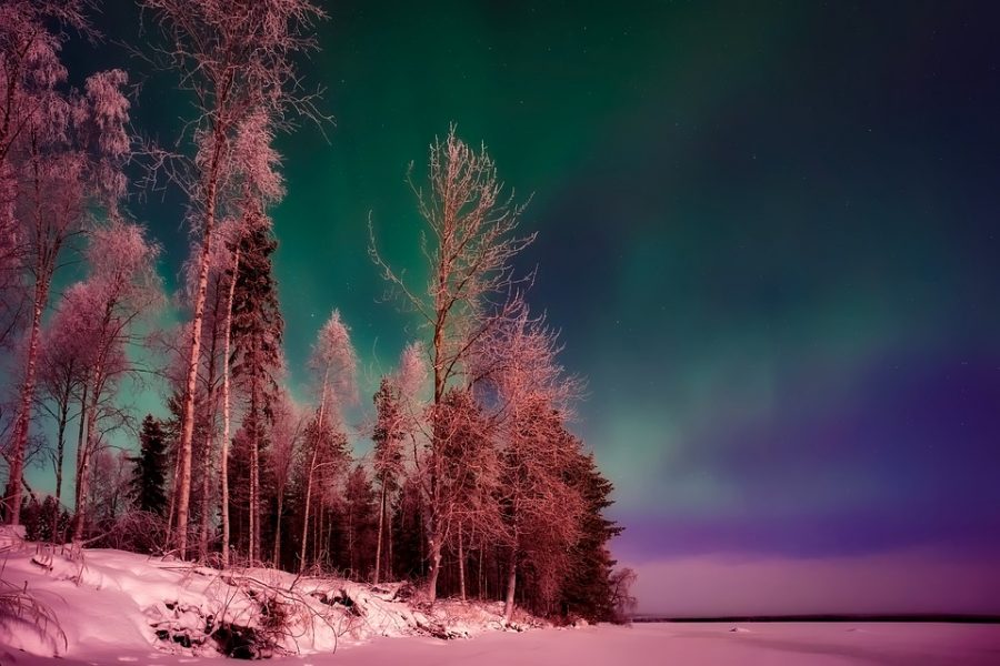 Glowing in the darkness of night, the Northern Lights are a naturally occurring show that make their appearance through many months of the year in Finland. This is just one of the countless reasons that this country is the highest ranking in the world’s happiness. 