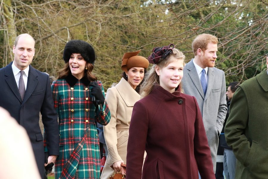 Walking alongside each other, four members of the royal family are pictured here together while attending a 2017 Christmas parade. Since this day nearly a year and a half ago, the Duke and Duchess of Sussex have broken many news headlines, including the most recent ones regarding the birth of their son. 