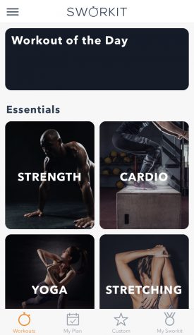 Featuring a multitude of different types of workouts, the fitness app Sworkit provides routines for strength, cardio, yoga, stretching, and more. Sworkit is great for those who do not have time to hit the gym but want to fit a workout in on the daily.