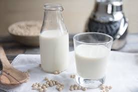 Soy milk, made from the plant soybean, can be a great source of protein without all the negatives of regular milk that typically comes from a cow. Since soy milk is naturally free of cholesterol, it is much better for you than dairy because it will not increase your risk of heart problems and is very low in saturated fat. 