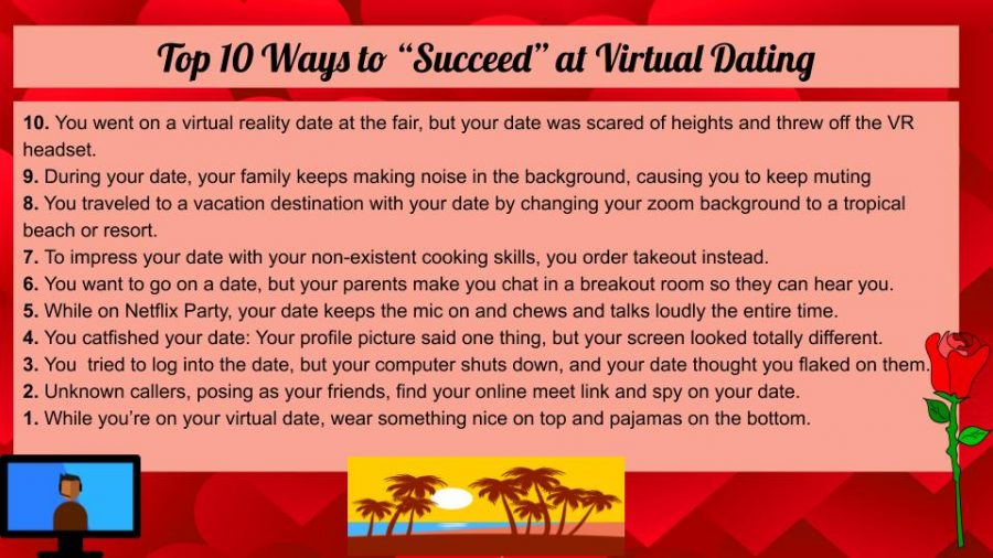 Top 10 Ways to Succeed at Virtual Dating