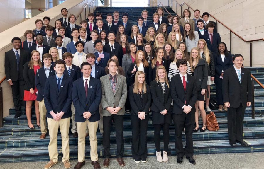 In+2019%2C+Students+from+Millbrook+joined+together+to+compete+at+the+DECA+District+Conference.+Here+they+presented+business+proposals+and+solutions+to+a+group+of+judges+and+were+graded+on+their+presentation.+