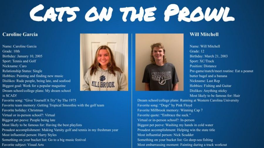 Cats on the Prowl: Caroline Garcia and Will Mitchell