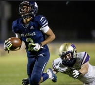  Jaylen Donaldson, a starter on offense and defense, is described by Coach Inscore as “a great kid.” He played in Millbrook’s homecoming game against Sanderson to help bring Millbrook High School yet another victory.
