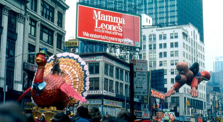 Macy’s annual Thanksgiving Day Parade has been hosted in New York City every year since 1924. This parade typically draws around two to three million spectators, and even more watch at home!
