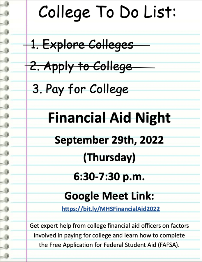 Displaying+the+flyer+for+the+upcoming+Financial+Aid+Night%2C+the+meeting+will+be+held+virtually+for+students+and+families.+Attend+this+informational+meeting+to+learn+more+about+financial+aid+and+how+you+can+find+a+way+to+pay+for+college.+