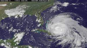 Hurricane Ian approaches Florida with heavy winds and major rainfall. 