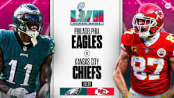 Promotion poster of Superbowl 57 showing both teams who are participating