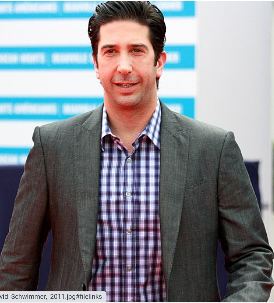 Friends actor David Scwimmer, also known as Ross Geller.  Ross is the worst character out of the original six friends characters.