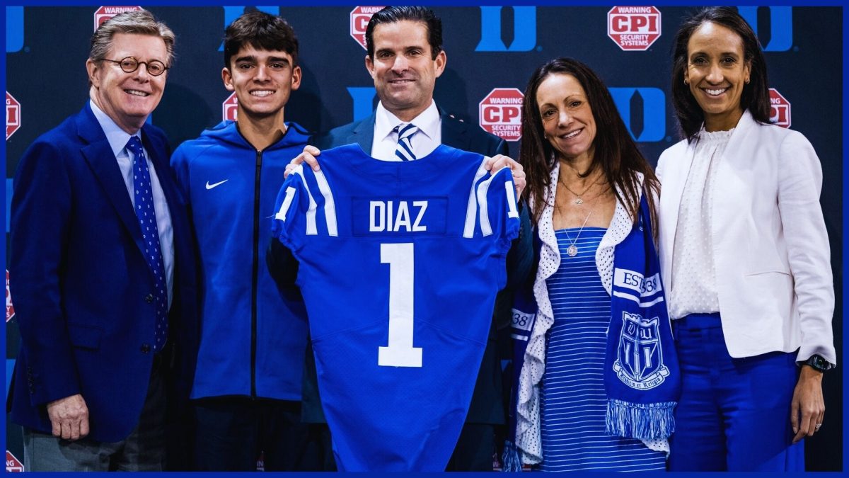 Manny Diaz Introduced as Dukes Next Head Coach. Diaz is welcomed into the Bull City family.
