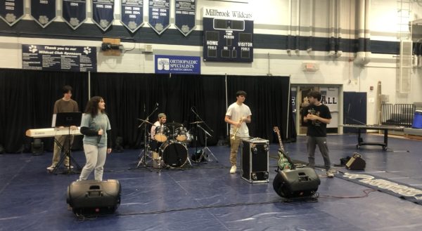 The group of Millbrook performers is anticipating the arrival of Winterfest on February 16th held in the gym.