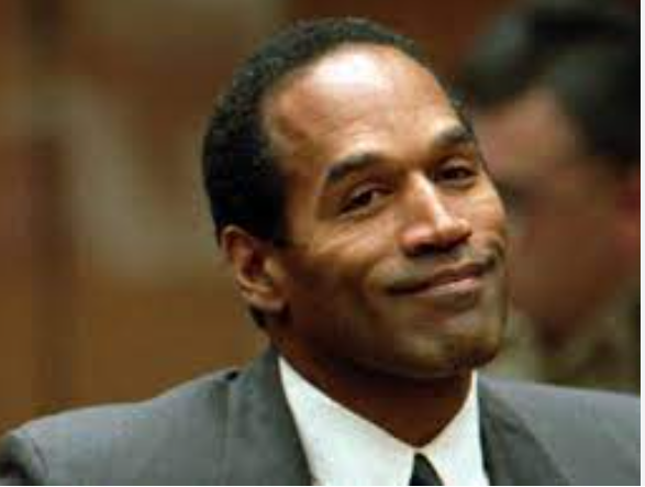 Picture of the great football star O.J. Simpson dead at age 76. 