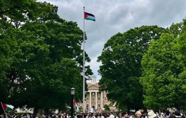 Pro-Palestinians Use College Encampment To Protest