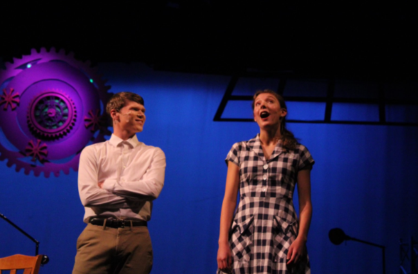 Jayden in "Radium Girls" portraying Tom Kreider alongside Lily Greenberg portraying Grace Fryer