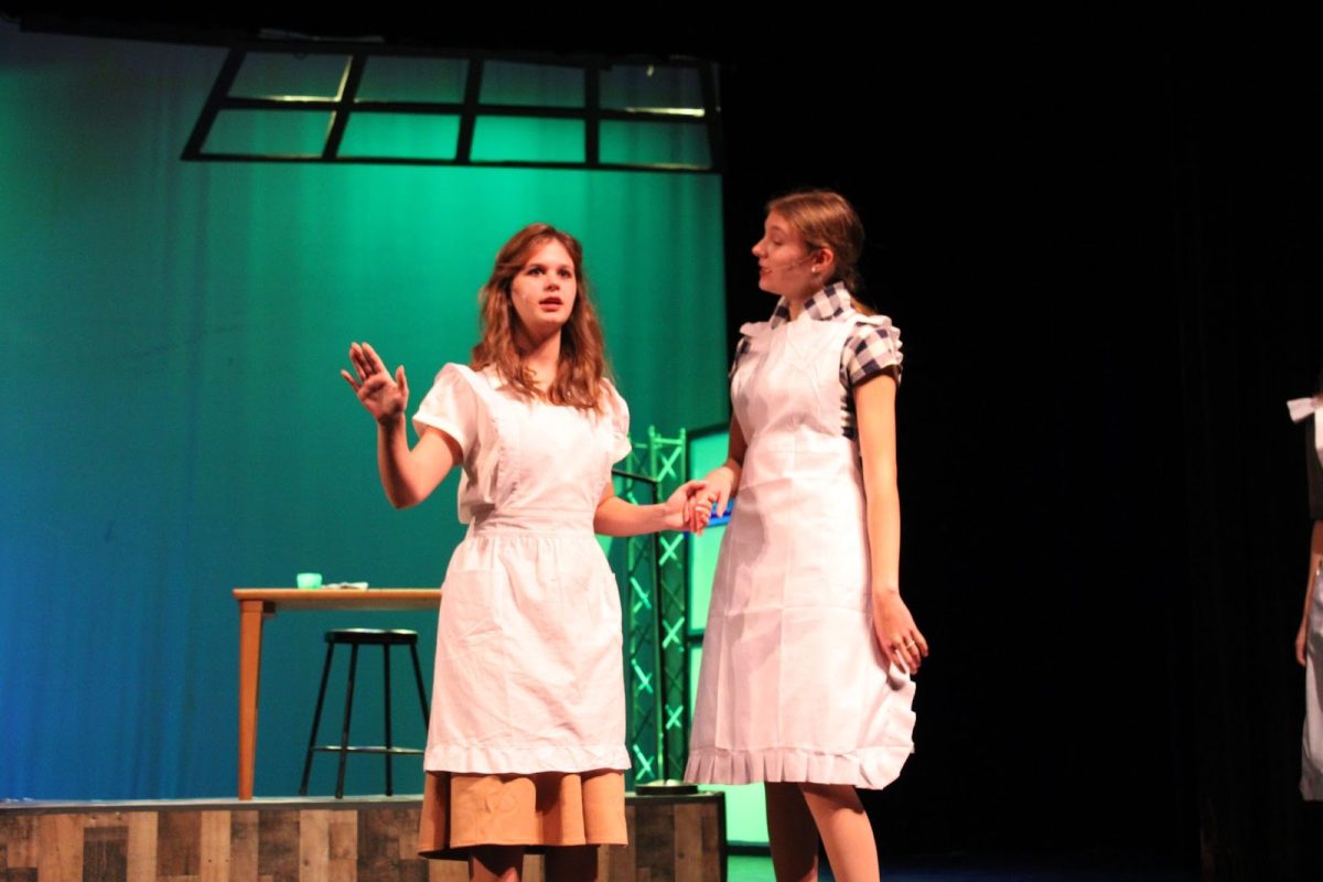 Students perform Radium Girls. Picture taken by Ella Moore.