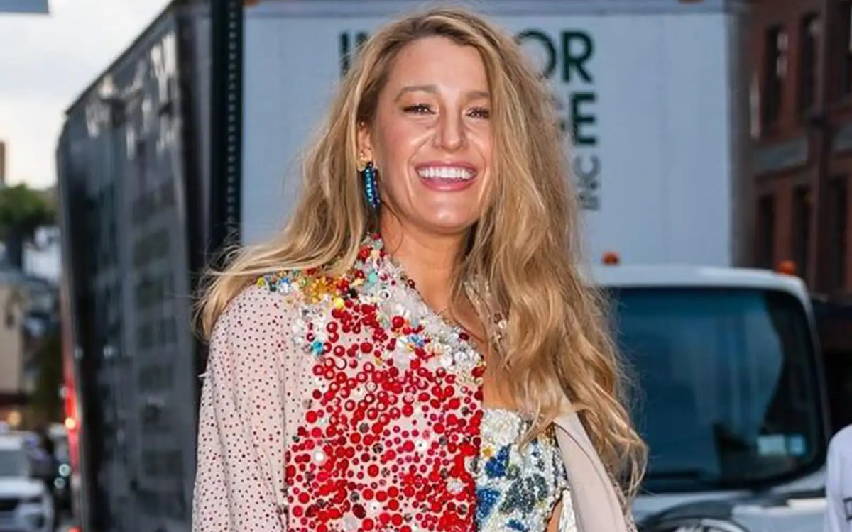 Picture of Blake Lively who played the role of Lily Bloom in It Ends with Us. She’s also an executive producer for the film.
