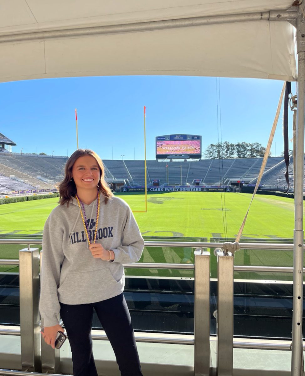 Outstanding Senior, Peyton Cleveland, at the East Carolina University Dowdy-Ficklen Stadium. Congratulations to the Future Pirate!