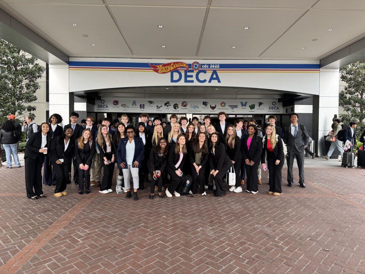 The DECA Chapter in Greensboro. There were over 7,000 students competing at the Career Development Conference.
