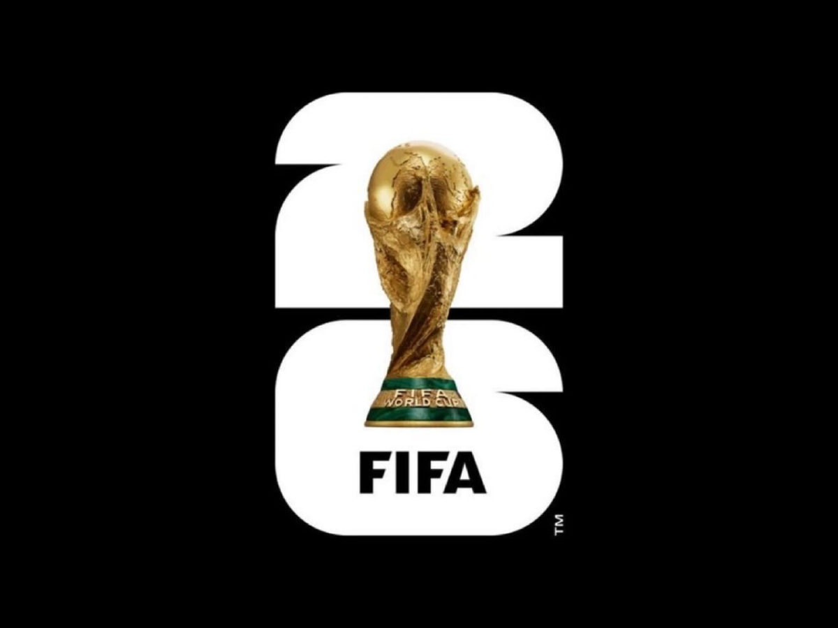 Recently uncovered logo for the upcoming 2026 World Cup, which will be held in numerous locations throughout North America. 
