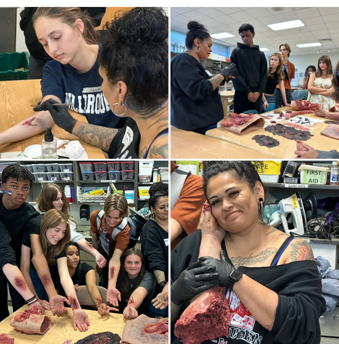 SFX Makeup with NAHS & Art Club
