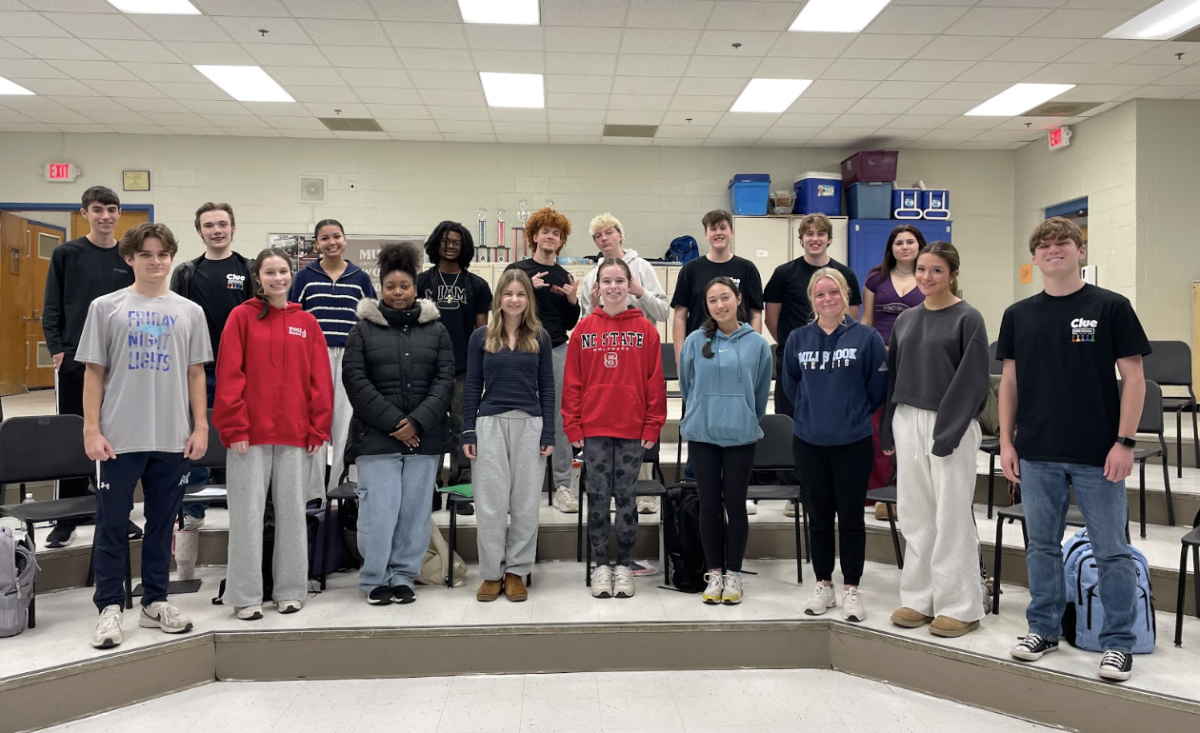 A day in the life of a Millbrook Madrigal can include funny stories, rehearsing and building a family